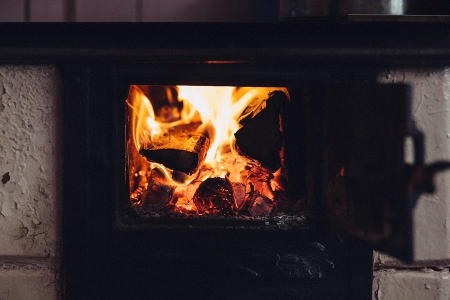 cosy fire place