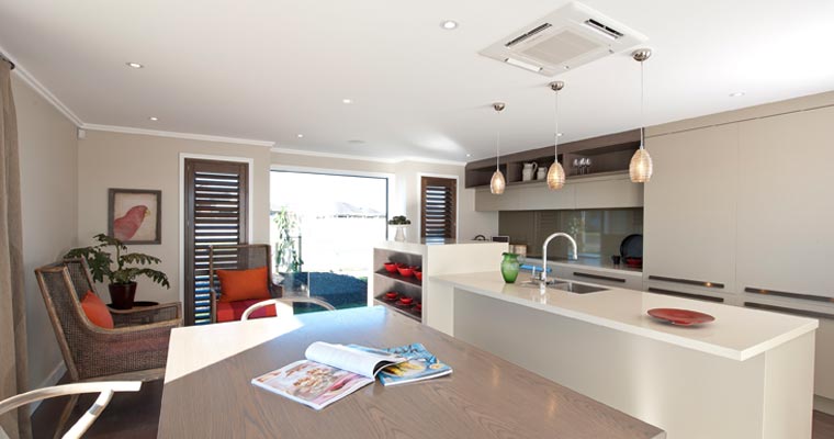 ceiling_mounted_kitchen Ceiling mounted heat pump