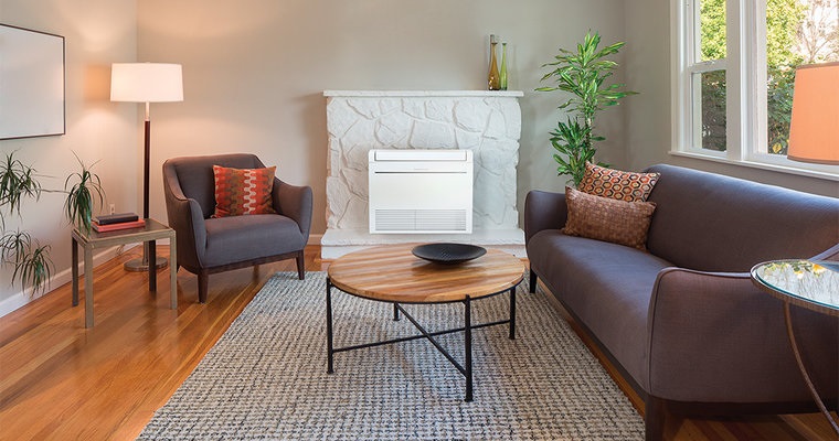 floor_console floor console heat pump