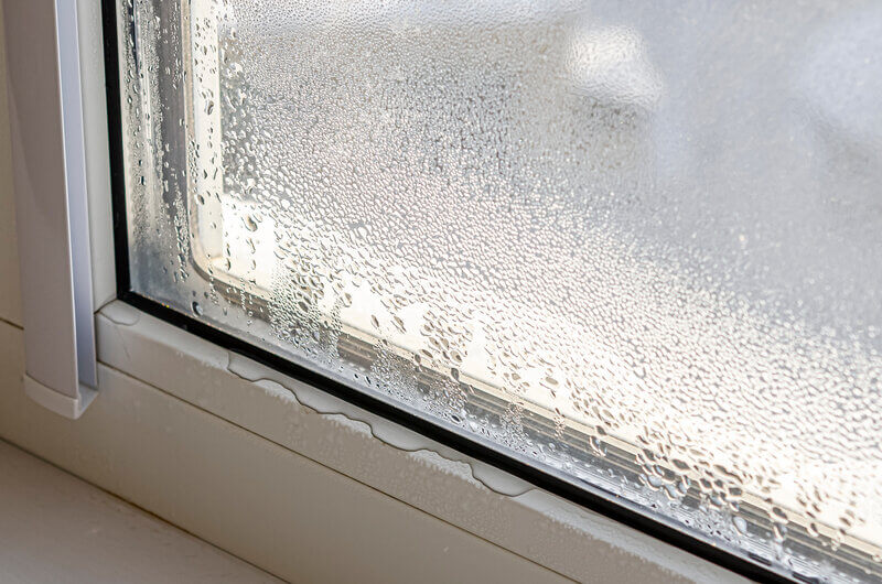 condensation on windows.