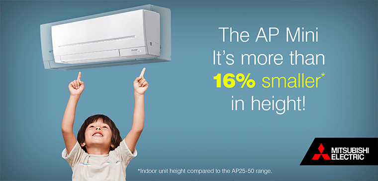 Meet the sleek and stylish Mitsubishi Electric AP Series